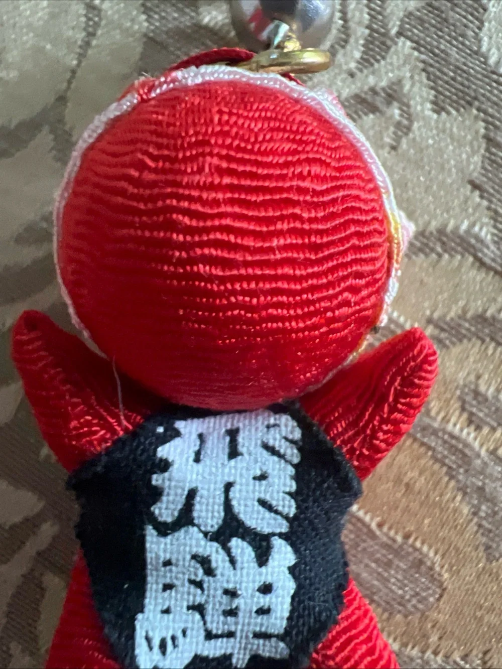 Japanese Sarubobo Green Plush Strap Takayama Gifu Good Lucky Amulet